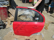 Стекло двери задней левой 96649118 Chevrolet Aveo Т250 - Седан, - БУ