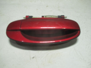 Ручка двери задней наружняя правая 96410185 96410237 Шевроле Авео Т200 и Т255 - Вишневая - БУ