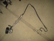 Трубка ГУР Форд Фокус 1 от рейки к насосу 1062167, 1150745, YS4Z3A713CA на 2,0 литра Zetec, - БУ