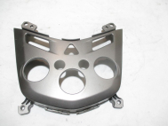 Накладка блока управления печкой Шевроле Авео Т300 95280632 Серая - есть ЦАРАПИНЫ - N-13 - БУ