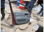 Дверь передняя левая Шевроле Лачетти Все 96547851 в СБОРЕ электр, - БУ Красная S-49 - ФОТО 2