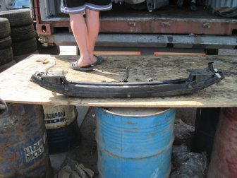 Усилитель бампера переднего Шевроле Авео Т250 Седан 96648628, 96648627, - БУ Америка