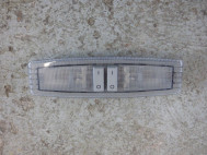 Плафон освещения салона Опель Астра H задний 1230106, 13101641 потолочный на 2 клавиши, - БУ