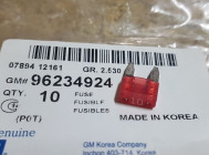 Предохранитель 3 Ам 96234924 Мини флажоковый 90042034 флажоковый для Шевроле и Дэу, - Daewoo