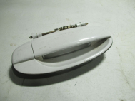 Ручка двери задней наружная правая 96410185 96410237 Шевроле Авео Т200 и Т255 - Белая - БУ