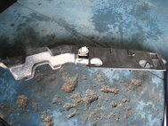 Кронштейн бампера переднего левый верхний 96865741 20918965 96800771 Опель Антара с 07 по 15г, - БУ2