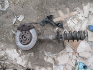 Кулак Опель Астра H поворотный левый 13156041, 16174299 голый, - БУ VA-9