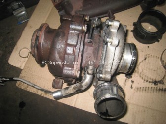 Трубка турбины масляная возвратная LR009341, 6G9Q6K677CB Ровер Фрилендер 2 Дизель 2,2л, - БУ