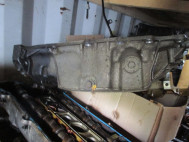 Поддон двигателя Форд Фокус 1 - нижняя часть 1053869, 988M6675AC на 1,8-2,0 литра Zetec E, - БУ