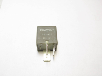 Реле 102930, 2650142 VW Golf 3 Vento 91-97 Passat B3 1988-1993 Шевроле Дэу Опель - Серое - Topran