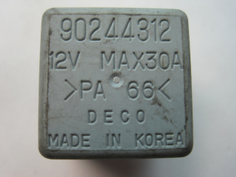 Реле 90244312 94580702 6L02 Авео Матиз Ланос Нексия топливн помпы, вентилятора, обогрев стекла, - БУ