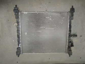 Радиатор охлаждения Шевроле Спарк М300 Равон 2, 96676341, 96984450, 95423942 - БУ