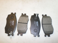 Колодки передние 581011G000 AW1810149 Киа Рио 2 HYUNDAI Accent Солярис - до 2011 года! - AYWIparts