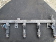 Рампа топливная Шевроле Авео 96334842 мотор 1,4 литра F14S3 - 8 клапанный, - БУ