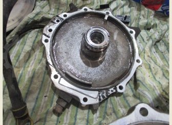 Крышка АКПП задняя 4680292, 5205662, 5S4Z7222C, 4435499 Форд Фокус 1 Zetec 2,0 литра 16 кл. , - БУ