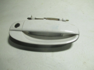 Ручка двери наружная передней правой 96409602 Шевроле Авео Т200 и 255 - под ключ - Белая - БУ