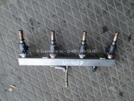 Рампа топливная 96475742 Шевроле Авео мотор 1,6 литра 16V F16D4 - БУ