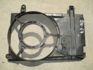 Диффузор вентилятора охлаждения 93740543 дополнительный Шевроле  Авео с кондиционером DK-67 - БУ