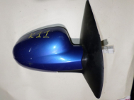 Зеркало правое Шевроле Авео Т200 и Т255 электрическое 96406182 96349551 - 5 пин - Синее - БУ