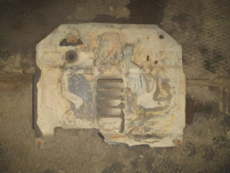 Защита картера двигателя Опель Антара 3,2 литра с 2007 по 2015 год 10.758.C2, - БУ ОА1