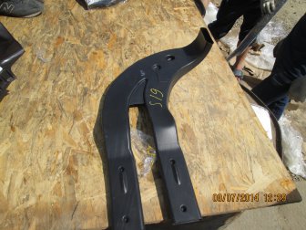 Воздуховод левый Шевроле Круз в ноги заднего пасажира 13372443, - БУ