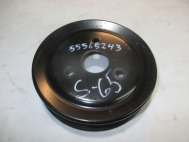 Шкив помпы водяной 55565243 90531737 Опель Астра J Шевроле Авео Т300 Круз на 1,2-1,4 литра S-65 - БУ