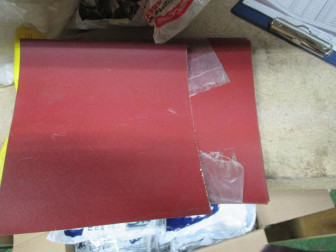 Бумага наждачная водостойкая абразивная № 240 размер 230*280 мм, -