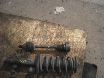 Привод Фольксваген Поло с МКПП левый Шкода Фабиа 6Q0407271AT, 6Q0407451EX, - БУ