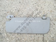 Козырек солнцезащитный Шевроле Ланос левый 95218000, 96265459, 96259112, - БУ