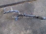 Трубка системы охлаждения на блоке 96180035 Дэу Ланос Сенс 1,3 литра A13SMS пластиковая, - БУ