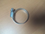 Хомут 12*22 червячный 12-22-9 мм сталь-нержавейка, - Маяк