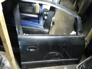 Дверь передняя правая Шевроле Реззо 96593244 - БУ Черная голая есть вмятина