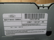 Магнитола Форд Фокус 3 штатная CM5T19C107AG C6AG128749 без панели управления S-45, - БУ