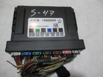 Блок комфорта Шевроле Авео Т300 BCM 13582620 на 1,4л A14NET Турбо U14NETзеленая и голубая метка - БУ