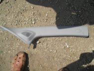 Облицовка стойки передней правая верхняя внутр 95939044 Авео Т300 под динам - БУ