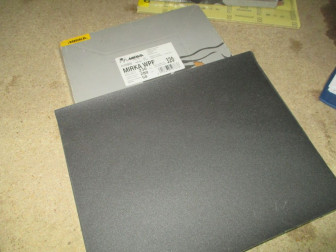 Бумага наждачная водостойкая абразивная № 320 размер 230*280 мм, - Mirka