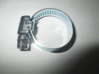 Хомут 16*27 червячный 16-27-9 мм сталь-нержавейка, - Китай