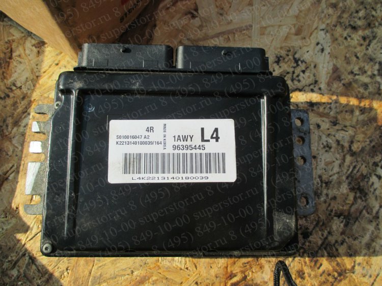 Блок управления двигателем Шевроле Лачетти 1,4 литра 96395445, 1AWY L4 ...