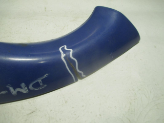 Планка под фару правую 96316854 молдинг Дэу Матиз M100 до 2005г - Синяя DM-5 - БУ