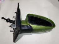Зеркало правое Шевроле Авео Т200 и Т255 механическое 96406183 E11-015751 - Зеленое - БУ