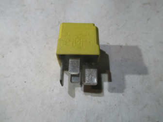 Реле 90226846 4RA00779306 электровентилятора и насоса топливного Опель Астра H желтое, - БУ