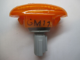 Повторитель поворотов в крыло 96323669, 96643346 Дэу Матиз, Шевроле Спарк 96666694 Желтый, - Daewoo