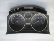 Щиток приборов 13267546 UB SW7.665 F021206 Опель Астра H скорость в милях и километрах VA-9, - БУ