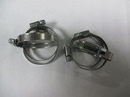 Хомут 32*50 червячный 32-50-9 мм сталь-нержавейка 1 штука BK46007, - BOLK