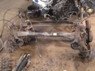 Балка задняя Шевроле Авео Т300, 95182618, 95943147, 95264305, 95264805, - БУ