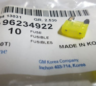 Предохранитель 20 Ам 96234922 MINI плоский для Шевроле и Дэу, - Daewoo