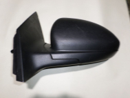 Зеркало Шевроле Круз левое механика 95220858 95464912 95186743 Черное S-18 не крашеное, - БУ