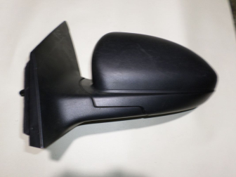 Зеркало Шевроле Круз левое механика 95220858 95464912 95186743 Черное S-18 не крашеное, - БУ