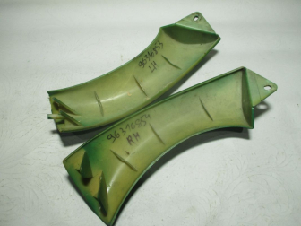 Планка под фару правую 96316854 молдинг Дэу Матиз M100 до 2005г - Зеленая DM-12 - БУ