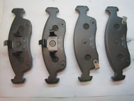 Колодки передние Шевроле Авео Т300 Кобальт 94748947 без АБС - с ушами SP1673, - Sangsin